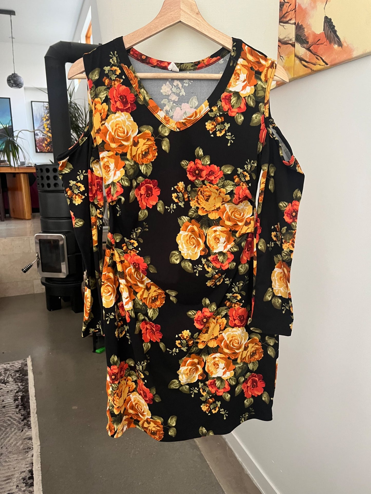 PinkBlush Fall Coloured Maternity dress , Maternity S (4-6)