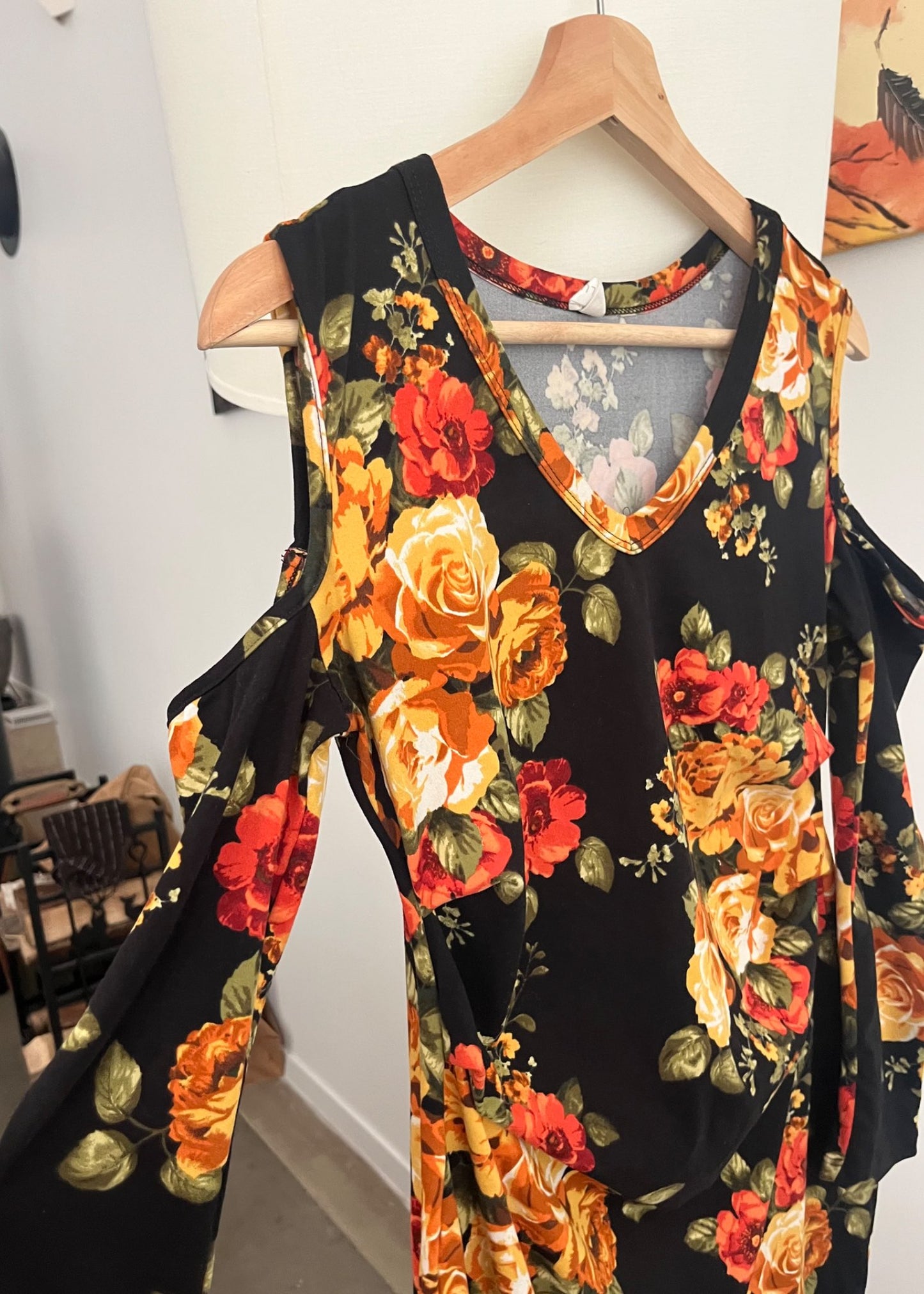 PinkBlush Fall Coloured Maternity dress , Maternity S (4-6)