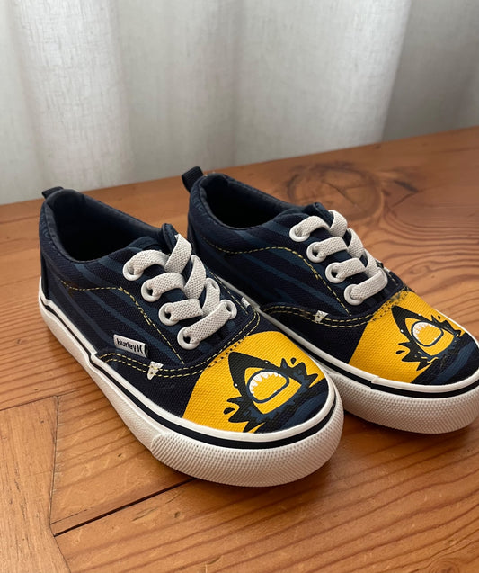 Toddler Shark Slip on Sneakers , Shoes 8 (Toddler:2-4yr)