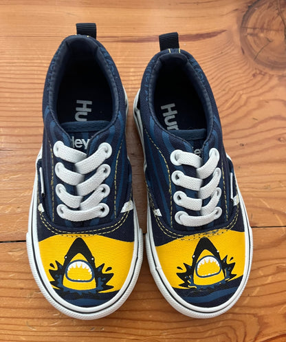 Toddler Hurley Shark Slip on Sneakers , Shoes 8 (Toddler:2-4yr)