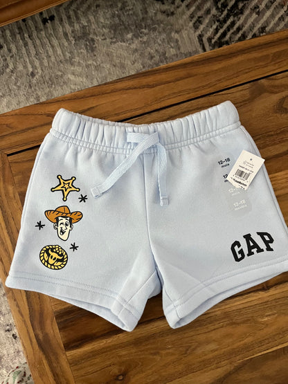 NWT Baby Gap Pixar Toy Story Shorts, Kids 18 Month (12-18M)