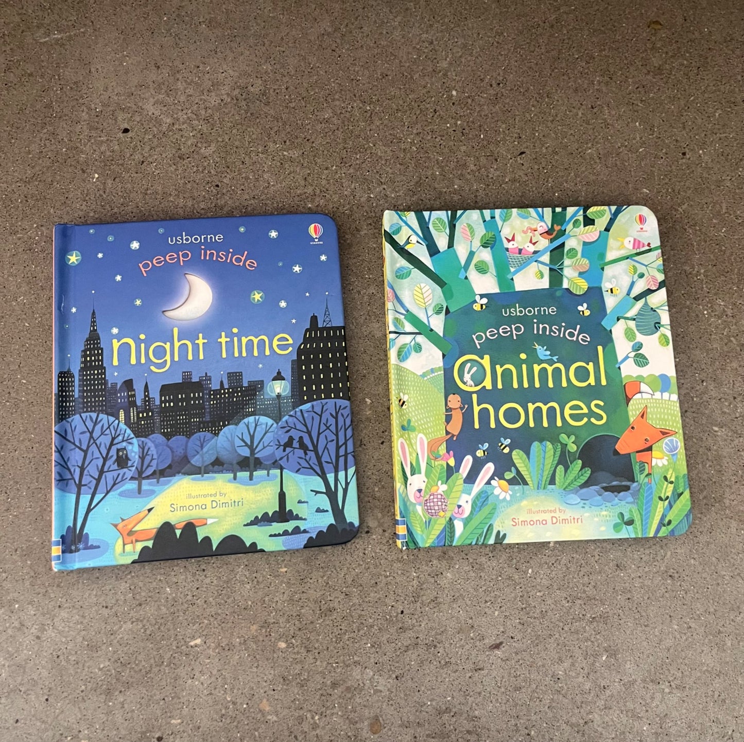 Usborne Peep Inside Hardcover Books - MSRP $30