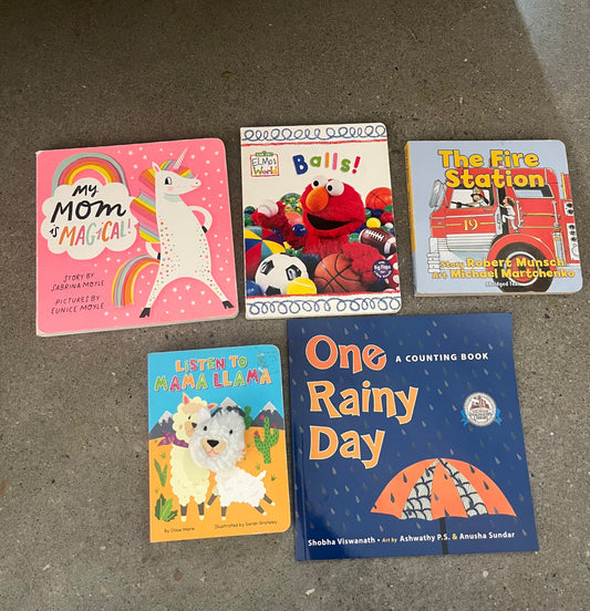 Five Misc Toddler Books