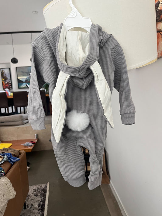The Littlest Organic Cotton Bunny Outfit , Kids 6 Month (3-6M)