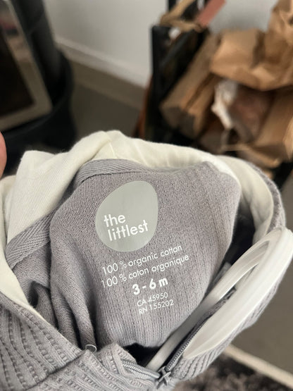 The Littlest Organic Cotton Bunny Outfit , Kids 6 Month (3-6M)