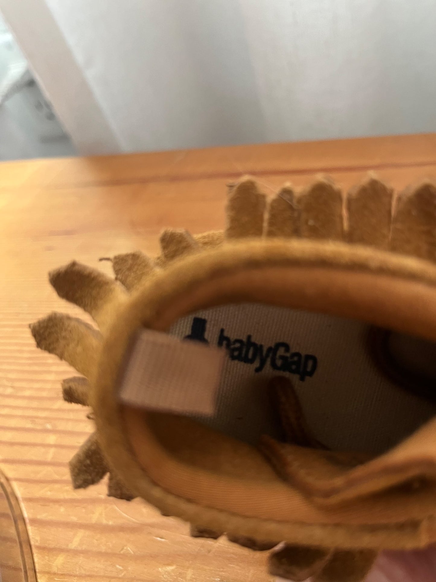 Baby Gap Faux Suede Moccasins (12-18 months), Shoes 5 (Walkers:12-24 mth)
