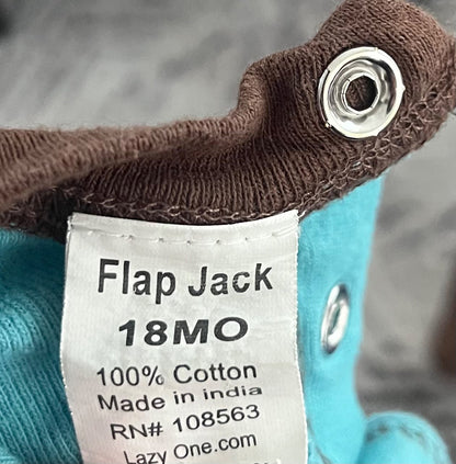 Flapjack 100% Cotton Pajamas , Kids 18 Month (12-18M)