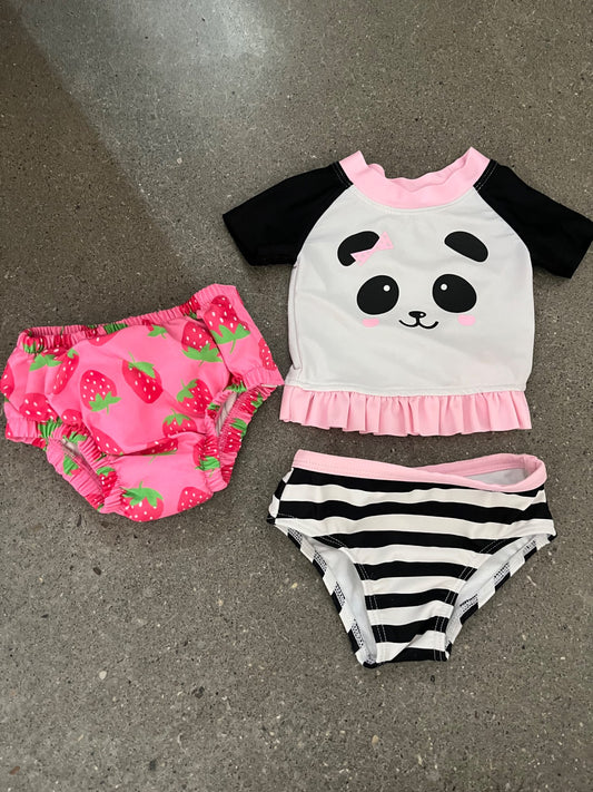Baby Swim Diaper and Swimsuit , Kids 3 Month (0-3M)