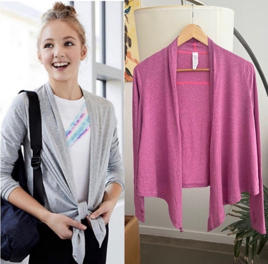 Ivivva by Lululemon Four’s A Charm Wrap Long Sleeve, Kids 14