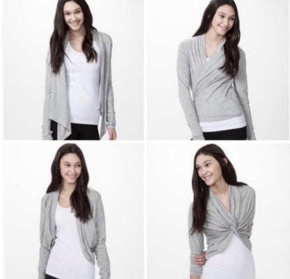 Ivivva by Lululemon Four’s A Charm Wrap Long Sleeve, Kids 14