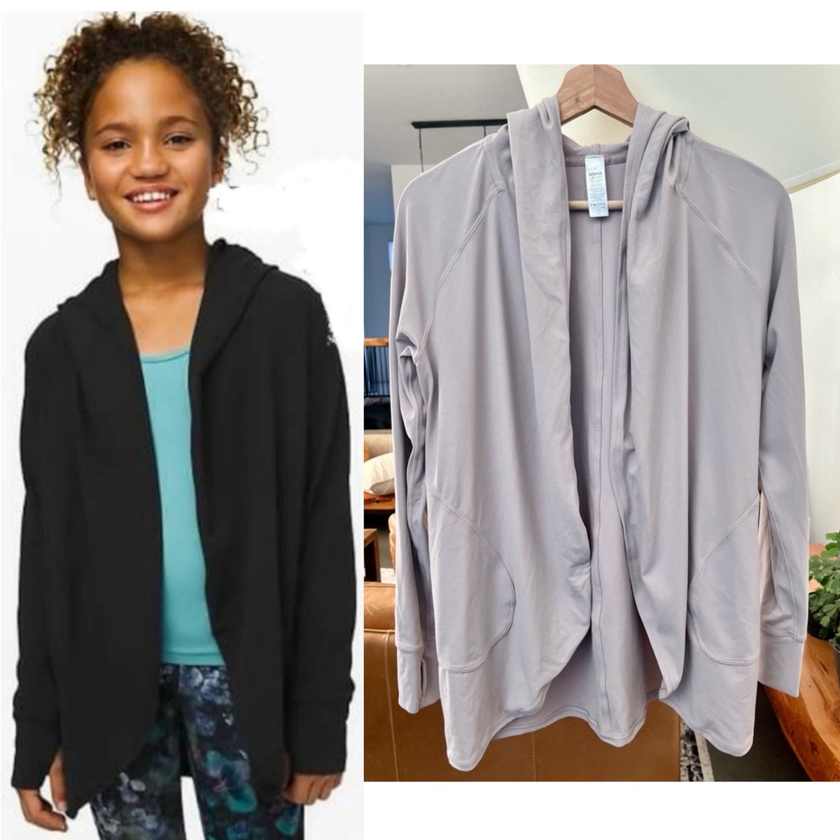 Ivivva On the Warm Side Wrap / Cardigan , Kids 12