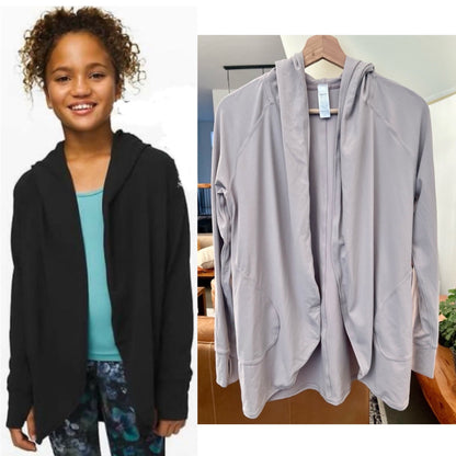 Ivivva On the Warm Side Wrap / Cardigan , Kids 12
