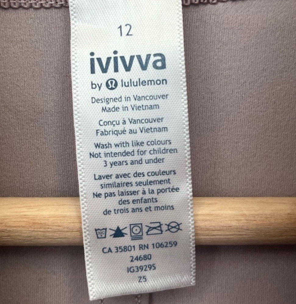 Ivivva On the Warm Side Wrap / Cardigan , Kids 12