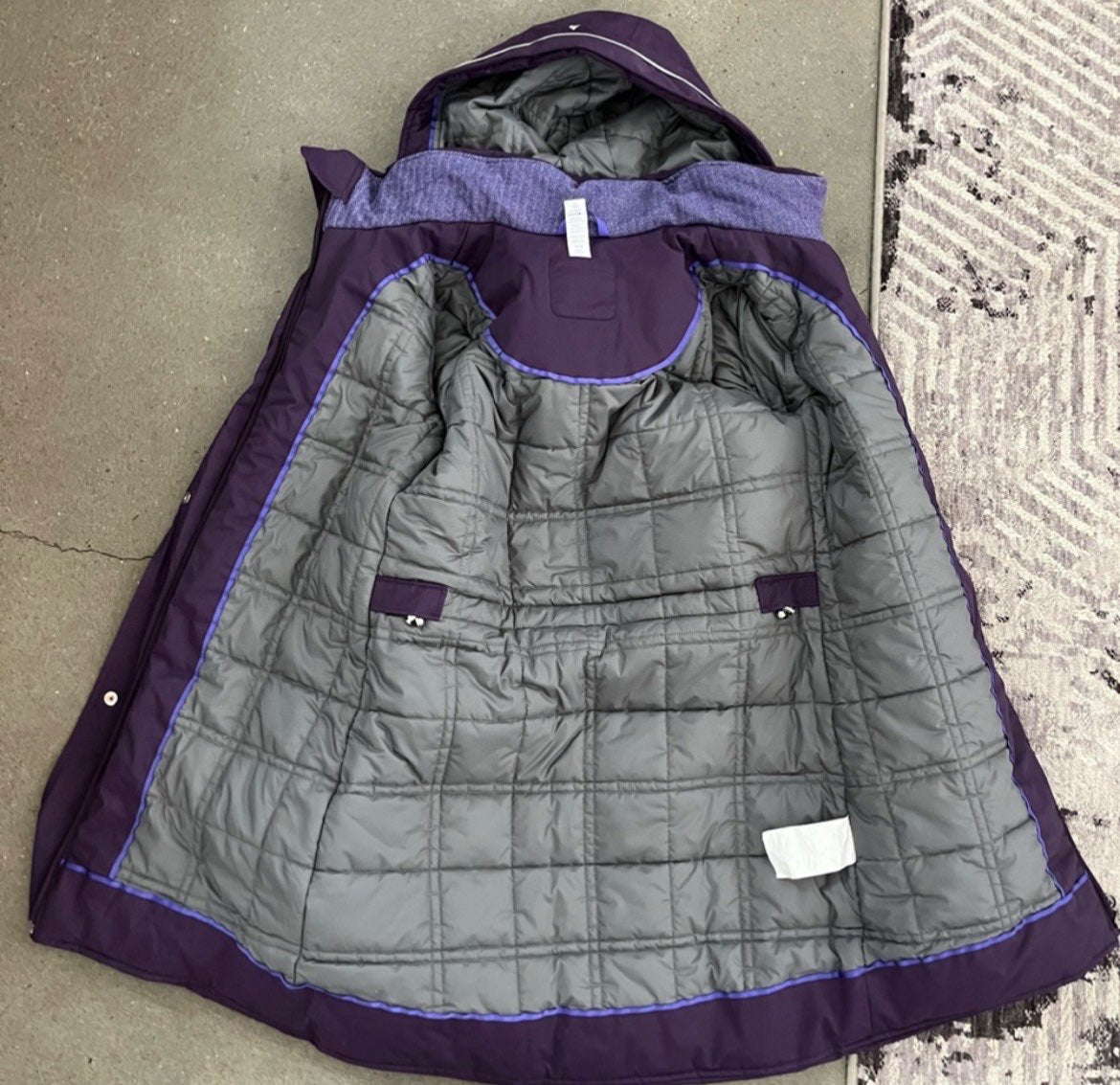 Ivivva Brr Blocker Warm Winter Jacket / Coat, Kids 12