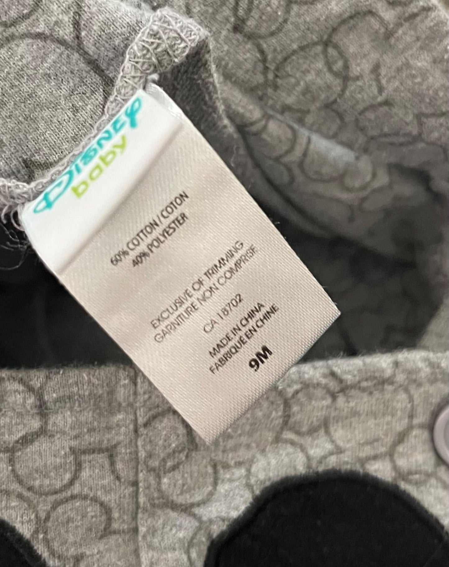 Disney Baby Short overalls , Kids 9 Month (6-9M)