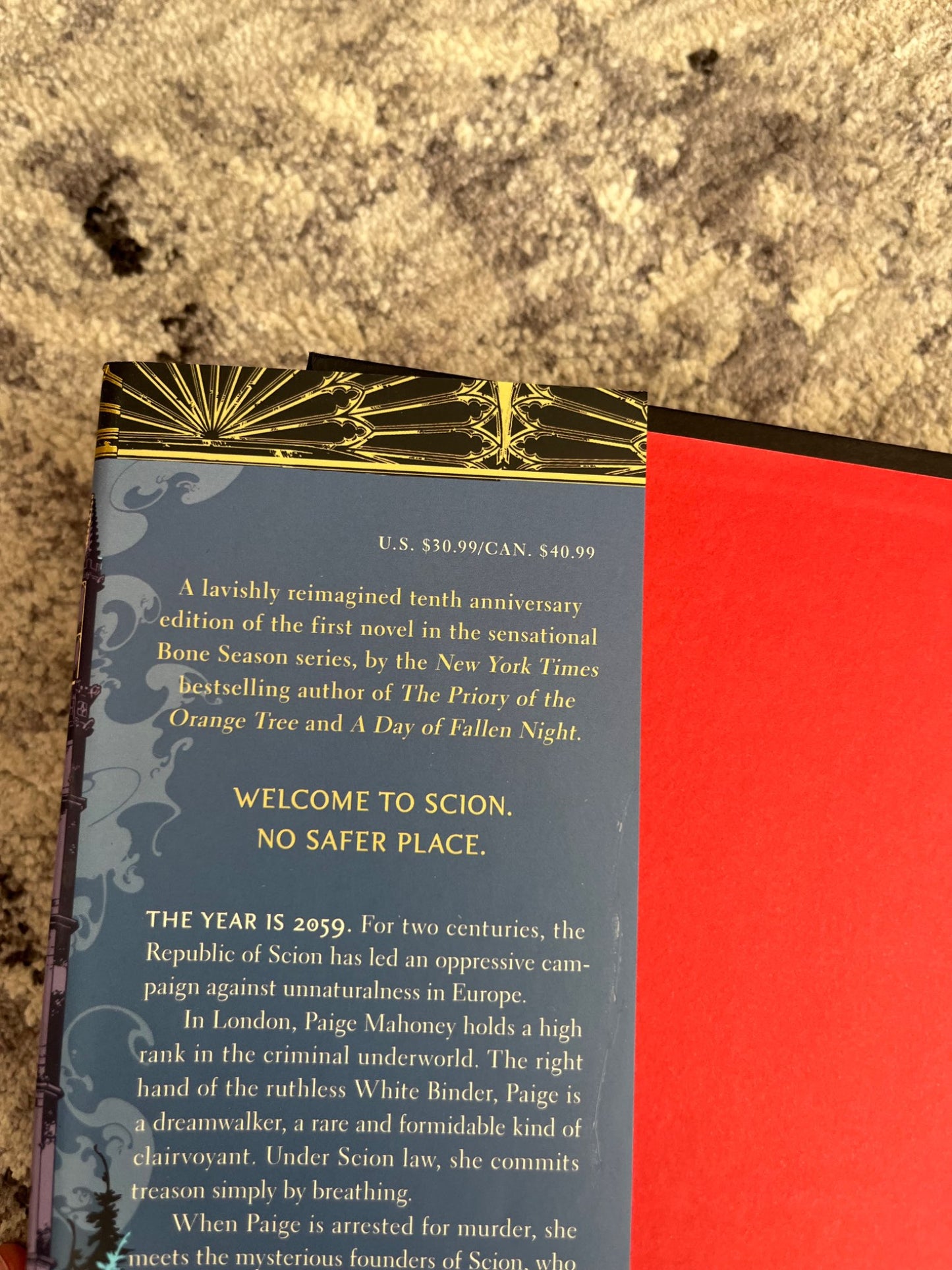 NEW The Bone Season YA Book by Samantha Shannon (Retail $41)
