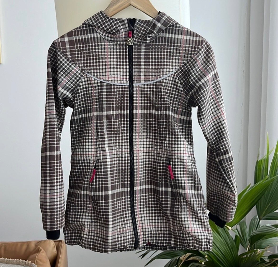 Ivivva Plaid Softshell Jacket , Kids 8