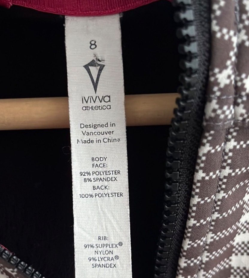 Ivivva Plaid Softshell Jacket , Kids 8