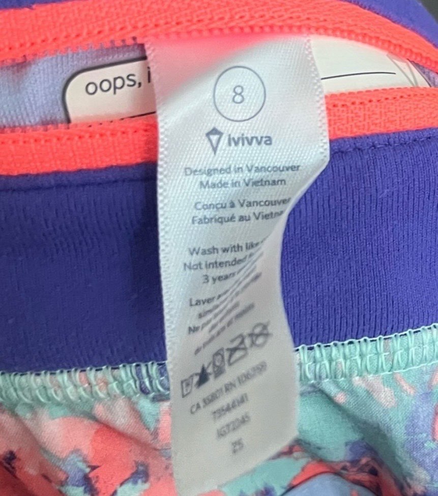 Ivivva Speedy Short , Kids 8