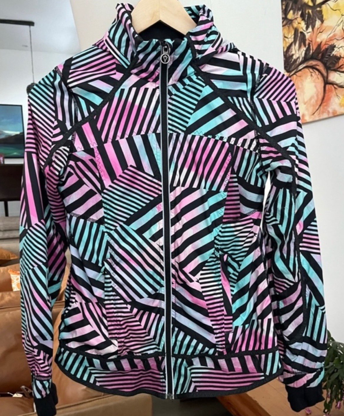 Ivivva  Seeker Stripe Speed Ahead Jacket , Kids 12