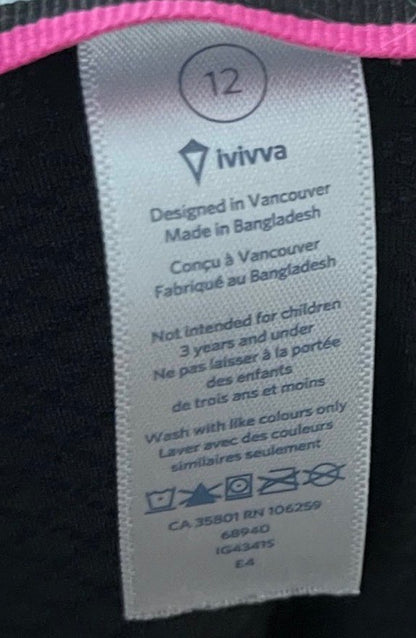 Ivivva  Seeker Stripe Speed Ahead Jacket , Kids 12