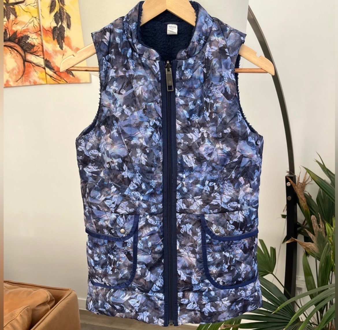 Ivivva Kick The Chills Reversible Vest, Kids 12