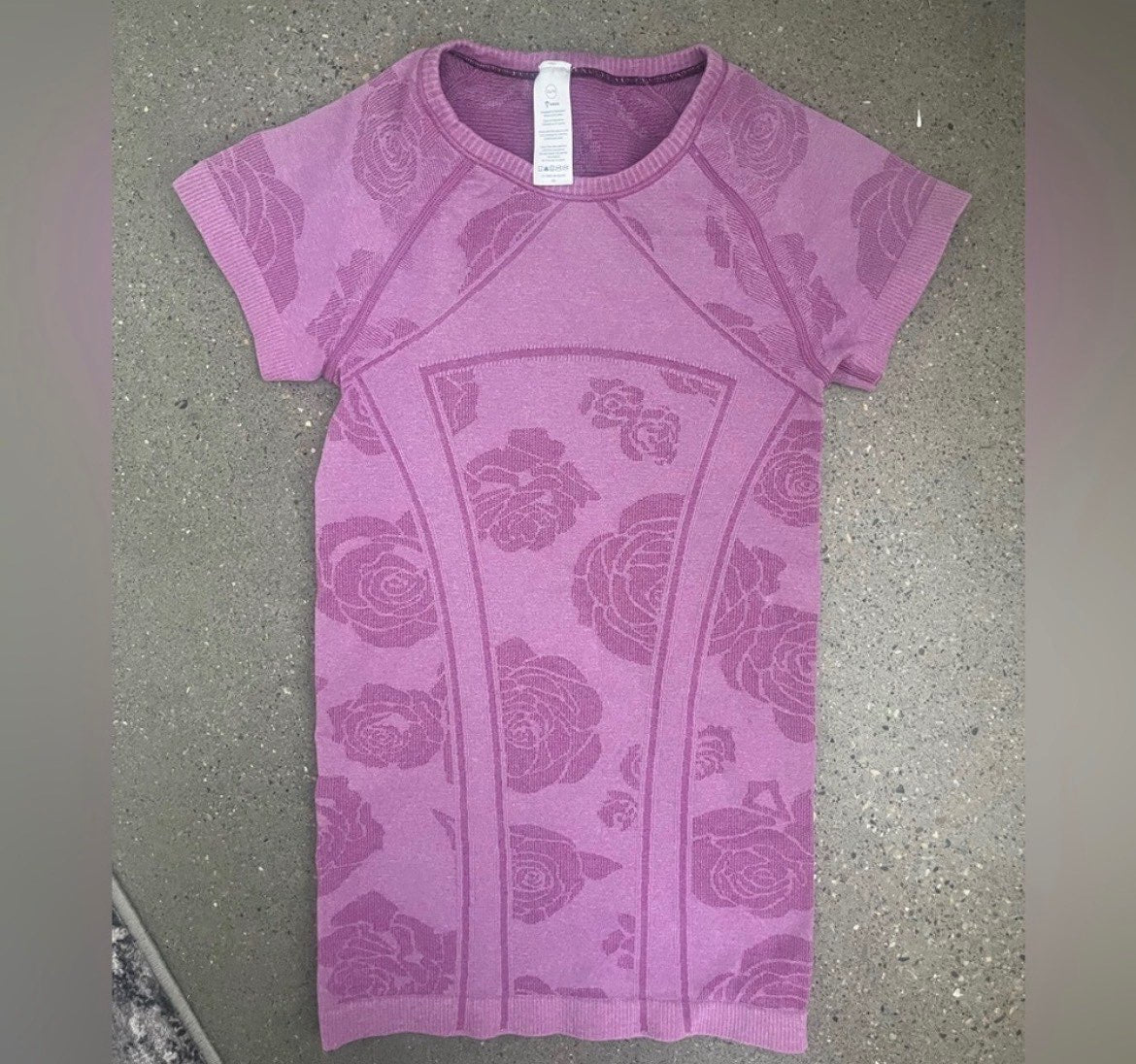Ivivva Flower Print Fly Tech Short Sleeve, Kids 6/6X