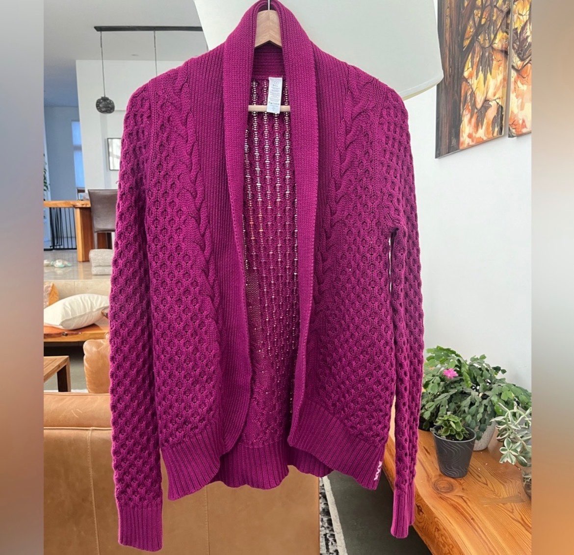 Ivivva Breathe Relax Love Cardigan / Sweater , Kids 12