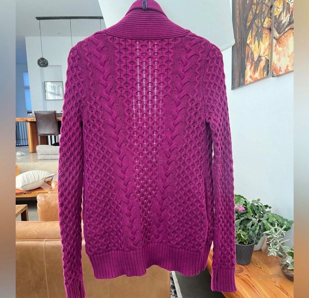 Ivivva Breathe Relax Love Cardigan / Sweater , Kids 12