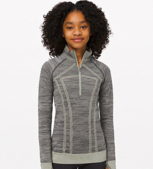 Ivivva The Fastest 1/2 Zip Long Sleeve Tech Pullover, Kids 14