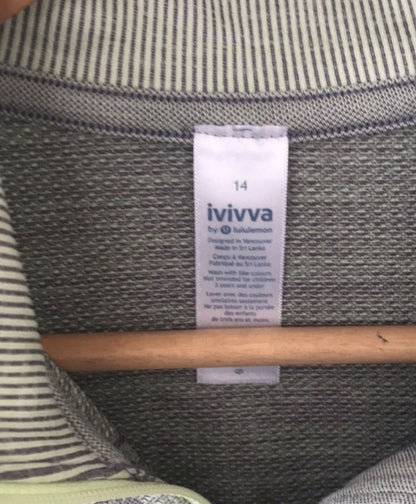 Ivivva The Fastest 1/2 Zip Long Sleeve Tech Pullover, Kids 14
