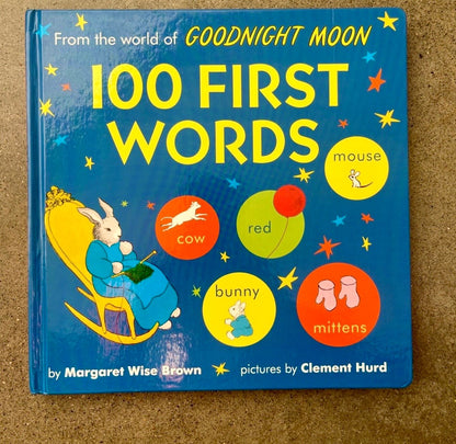 100 First Words (Goodnight Moon) - Hardcover