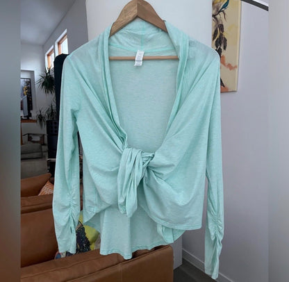 Ivivva Wrap-Style Long Sleeve Top , Kids 12