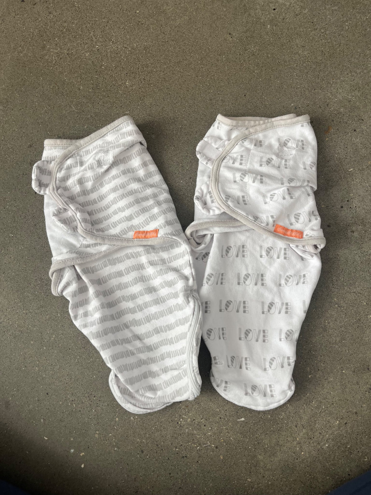 Two Swaddle Me Original Velcro Swaddles, 0-3 Months (Newborn)