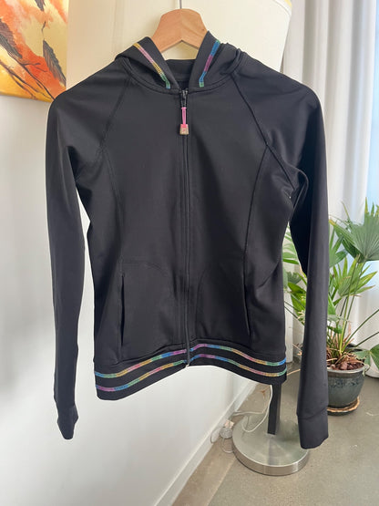 Triple Flip Zip Up Hooded Jacket, Kids 14