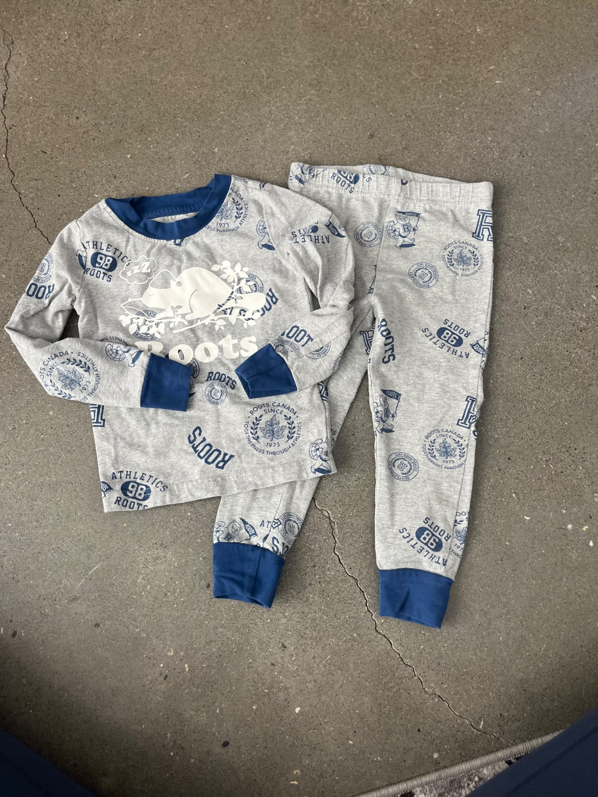 Roots Toddler Pajamas , Kids 2T