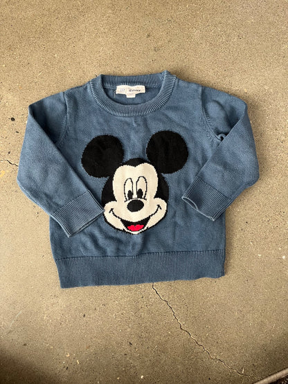babyGap × Disney Mickey Mouse Knit Intarsia Sweater, Kids 2T