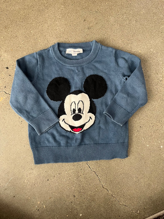 babyGap × Disney Mickey Mouse Knit Intarsia Sweater, Kids 2T