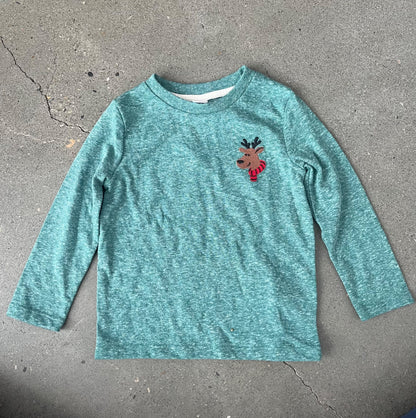 NEW Joe Fresh Holiday Long Sleeve Shirt , Kids 2T