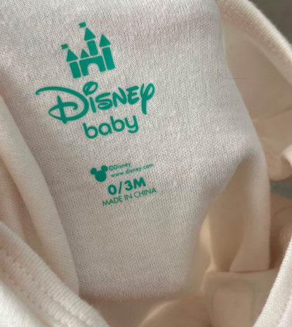 NWT Disney Baby Minnie Mouse Short Sleeve Bodysuit , Kids 3 Month (0-3M)