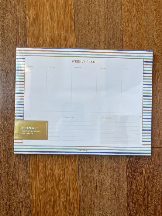 NEW Fringe Weekly Planner