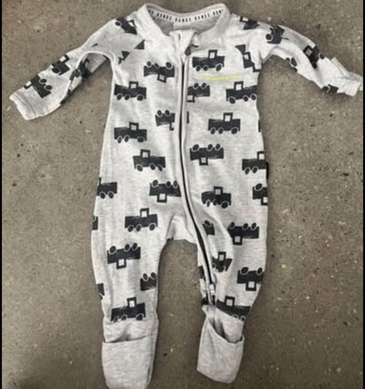Bonds Truck Print Wondersuit, Kids Newborn