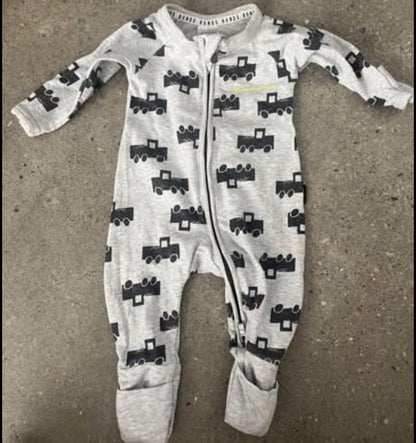 Bonds Truck Print Wondersuit, Kids Newborn