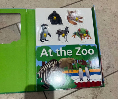 Puzzle Town At the Zoo Puzzle Book