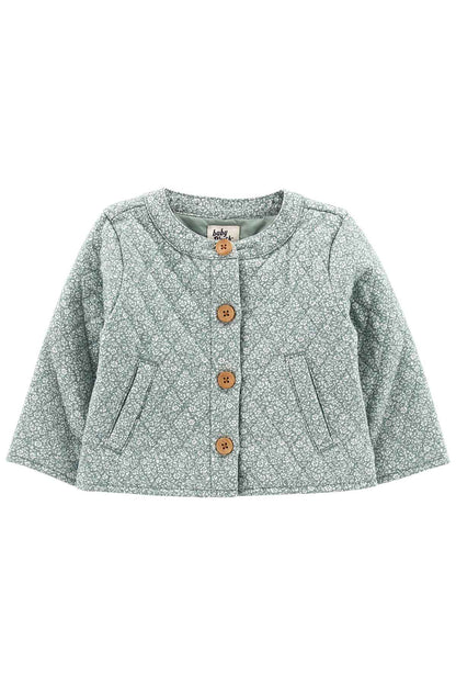 Baby B’Gosh Cotton Quilted Jacket , Kids 6 Month (3-6M)
