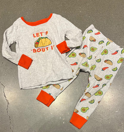 Taco PJs, Kids 24 Month (18-24M)