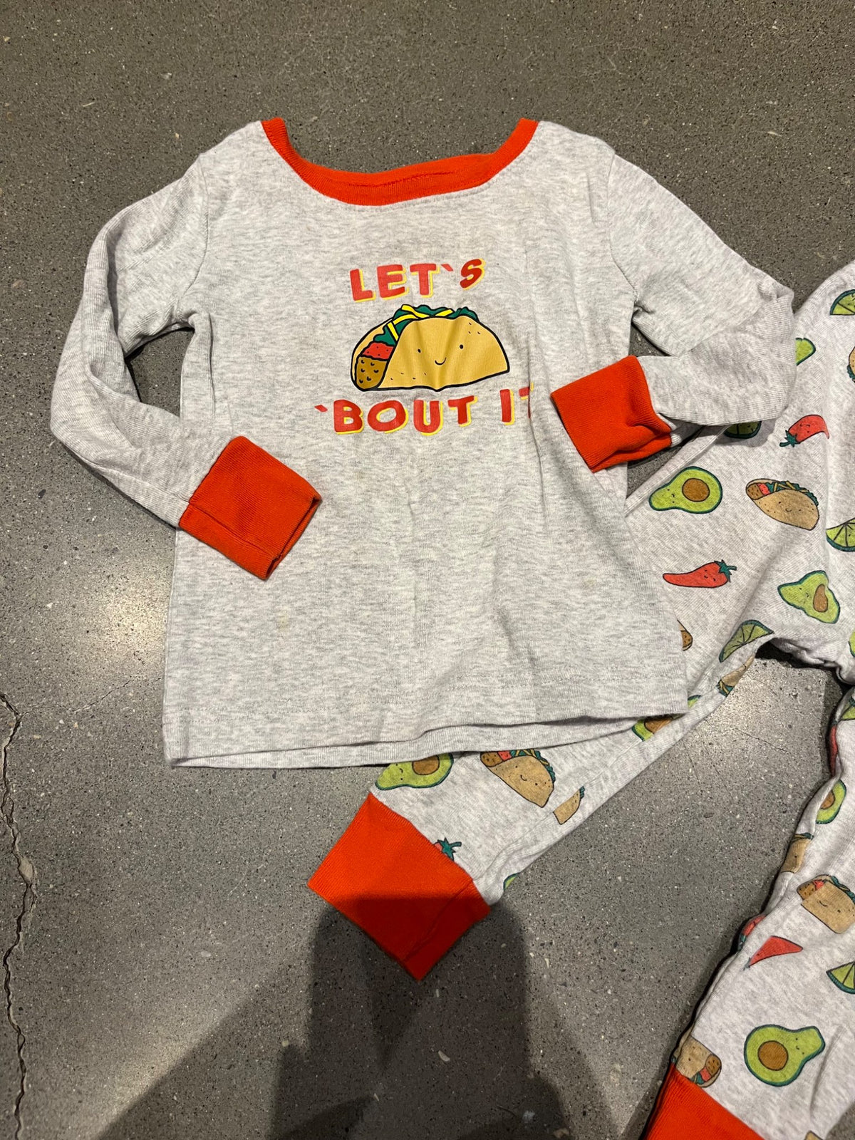 Taco PJs, Kids 24 Month (18-24M)
