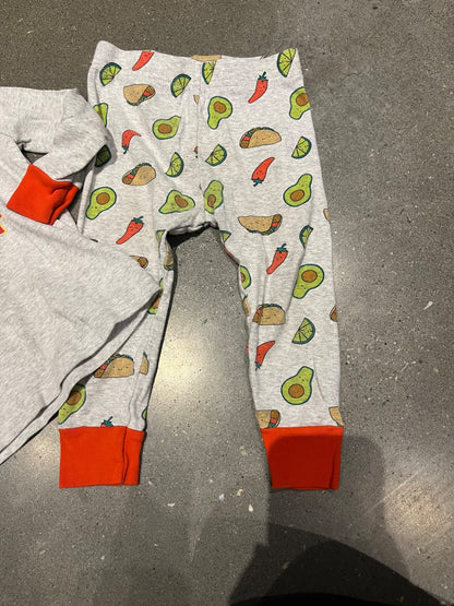 Taco PJs, Kids 24 Month (18-24M)