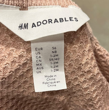 H&M Adorables Knit Set (Retail $55), Kids 3 Month (0-3M)