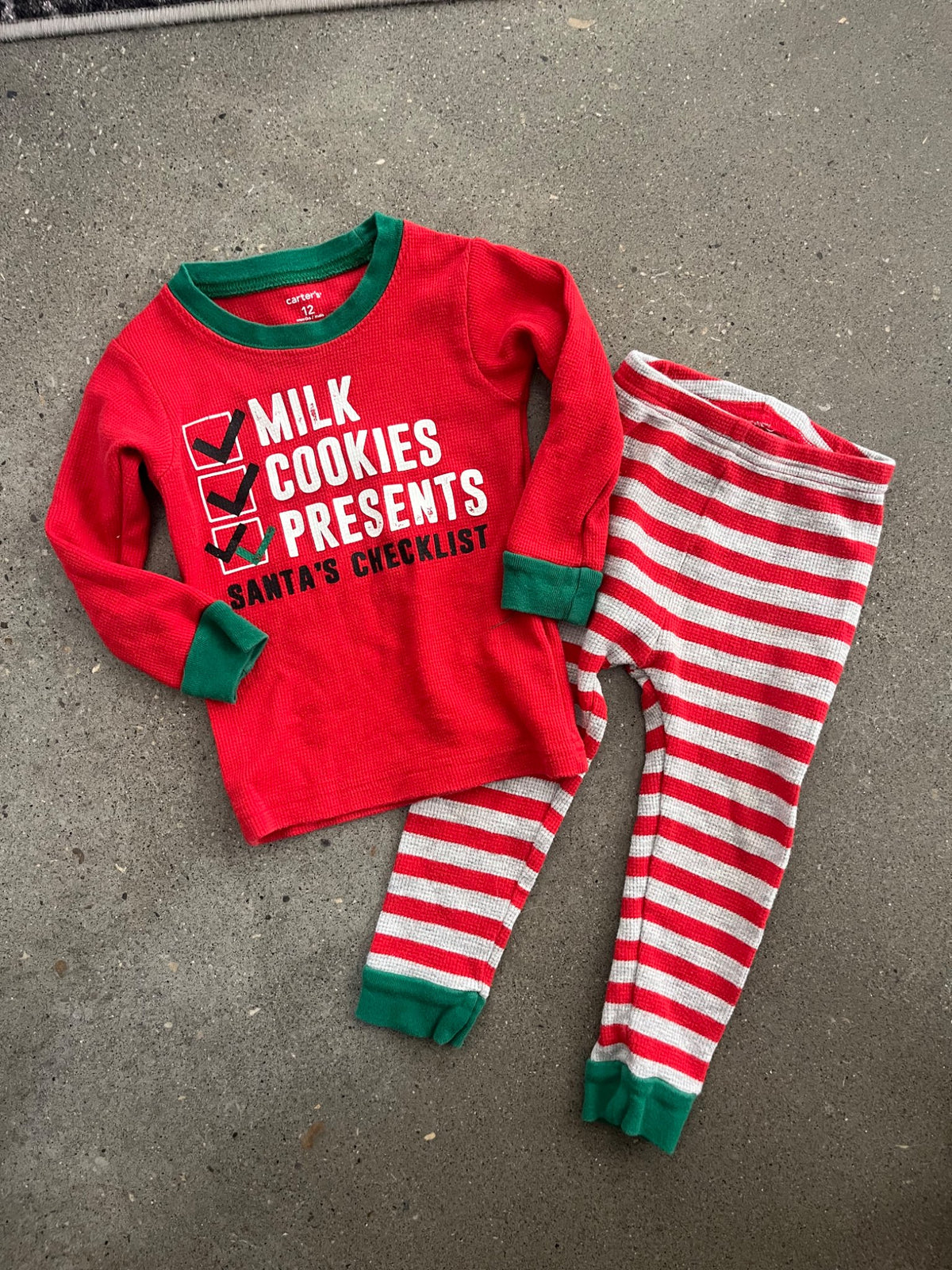 Holiday PJs, Kids 12 Month (9-12M)